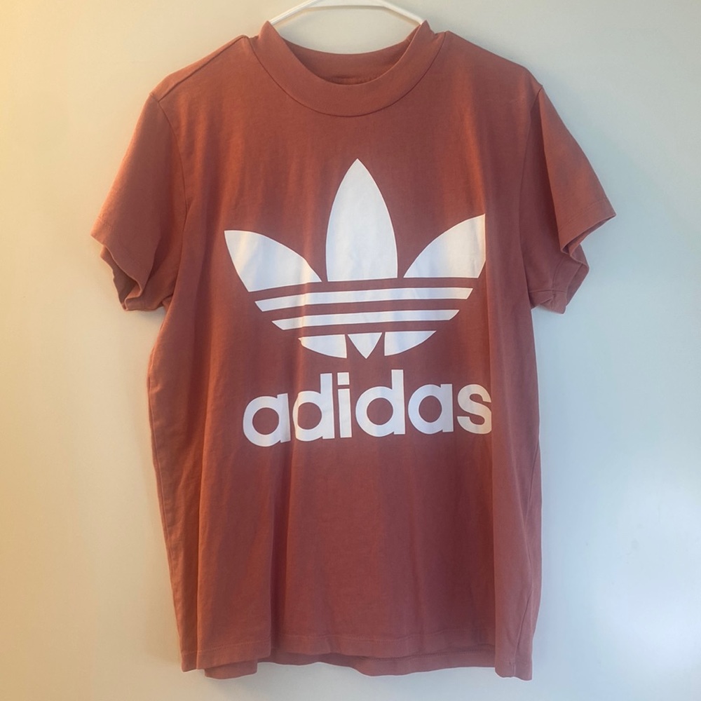 Women’s Adida’s T-Shirt, size: S, color: Dusty pink
